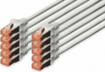 Digitus Patchcord CAT6, S-FTP, 0.5m, 10 sztuk (DK-1644-005-10)
