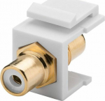 Wentronic Goobay Nest Cinch/RCA White (79676)