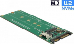 Delock U.2 SFF-8654 or SATA Converter to 1 x
