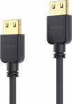 PureLink PureInstall | SuperThin Premium | HDMI - HDMI | Max 4096x2160 60Hz | Svart | 0.5m