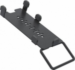 Ergonomic Solutions MULTIGRIP PLATE WITH HANDLE FOR, VERIFONE P200-P400 BLACK