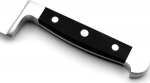 G&uuml;de Alpha cooking knife 26 cm POM black 1805/26