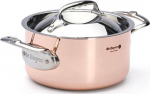 De Buyer Prima Matera Saucepot copper/steel 16 cm induction
