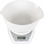 Salter 1024 WHDR14EU16 Digital Kitchen Scale & Dual Pour Bowl - White