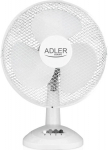 Adler Ventilaator lauale 30cm AD7303 - 3 kiirust, 70W, kallutatav 26-kraadi, horisontaalselt p&ouml;&ouml;rlev, valge, &otilde;huhulk 30m3/min