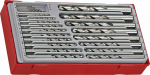 Teng Tools drill bit for metal HSS cylindrical 1.0&ndash;13.0 mmmm set (151440104)