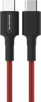 Cable USB Somostel USB-C - USB-C 1 m Red (28858)