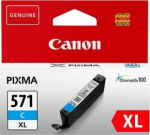 Canon CLI-571XLC ink cartridge, cyan