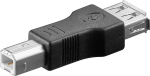 Wentronic USB Adapter, USB A Female to B Male