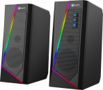 Computer speakers C-Tech C-TECH studs SPK-17, 2.0, RGB, čern&aacute;