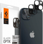 Spigen Tempered glass for the Spigen Optik camera.tr Camera Protector Apple iPhone 14/14 Plus Black [2 PACK]