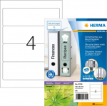 HERMA 10740 - Wei&szlig; - Self-adhesive printer label - Die-cut label - Papier - Laser/Inkjet - durable