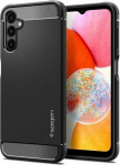 Spigen Case Spigen Rugged Armor Samsung Galaxy A14 LTE Matte Black