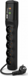 Acar power strip Power strip Acar XP easy 1.5 m czarna