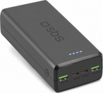 SBS TTBB30000PD20K bank Power Lithium Polymer (LiPo) 30000 mAh Czarny