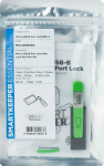 SmartKeeper Mini "Micro USB-B Port" Blocker gr&uuml;n 4 Stk.+Key