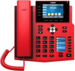 Fanvil X5U-R V2 Red Phones for Hospitality Fire Station etc. solutionHigh-end business - VoIP-Telefon - Voice-Over-IP