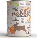 SYTA MICHA Chef Rabbit with vegetables - Wet dog food - 400 g
