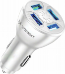 Wozinsky Charger Wozinsky Car Charger WCCAW 50W 4x USB-A QC - White