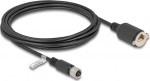 Delock Netzwerkkabel - 4-pole M12-D (W) zu RJ-45 (W)
