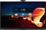 Lenovo ThinkVision T75 - 75" Diagonal class LED-backlit LCD-screen - interactive - med touchscreen (multi touch) / 8-microphone array / removable 4K-camera - Android - 4K UHD (2160p) 3840 x 2160 - HDR - Direct LED - corpse black