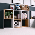 Topeshop MALAX 2X3 BIEL living room bookcase