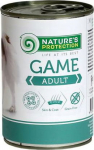 NATURE'S PROTECTION Adult Game - wet dog food - 400 g
