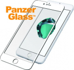 Ekraanikaitseklaas Apple iPhone 6 / 6S / 7 / 8, &uuml;mbrises&otilde;bralik, valge, PanzerGlass