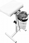 Activeshop Azzurro pedicure dust collector F-18A chrome