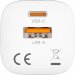 Charger 1x USB-A 1x USB-C QC 33W White - Unitek Charger 1x USB-A 1x USB-C QC PC 3.0 33W White