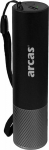 Handheld flashlight 3W, rechargeable USB-C, black, ARCAS
