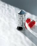 Alessi Salt Castor black MGSAL B