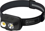 Emos COB LED P3542 Rechargeable Headlamp 500lm / 130m / 1200mAh