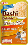 INABA CAT Dashi Delights Delicate Flakes Chicken - cat treat - 40g