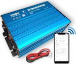VOLTAGE CONVERTER INVERTER EUROPOWER 12V DC / 230V AC 1000W / 2000W CLEAN SINUS BLUETOOTH