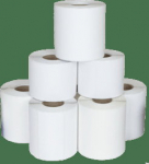 12x Standard thermal paper rolls, Zebra, Z-Perform 1000D 80 Receipt, Thermal Paper, 51 mm, 127 mm, 25.4 mm, White - Receipt Roll, Zebra, Z-Perform 1000D 80 Receipt, Thermal Paper, Roll Width: 51 mm, Length: 100 m, Roll Diameter: 127 mm, Core Diameter ...