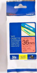 Brother TZE461 Tape SvartText,Red bottom,36mm