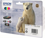 EPS Epson 26 Multipack - 4er-Pack - Schwarz, Gelb