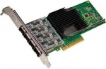 Intel Ethernet Converged Network Adapter X710-DA4 - Netzwerka adapter - PCIe 3.0 x8 - 10 Gigabit SFP+ x 4