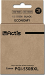 Actis KC-550Bk Ink (replacement for Canon PGI-550BK; Standard; 23 ml; black)