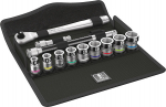 Wera Tools Wera 8100 SB HF 1 - Socket Set - Schwarz - Chrom - Gr&uuml;n - ratchet handle - 1 St&uuml;ck(e) - 3/8 Zoll