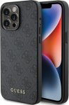 Guess PU 4G Metal Logo Case for Apple iPhone 15 Pro