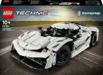 LEGO Technic 42184 Koenigsegg Jesko Absolut white hypercar