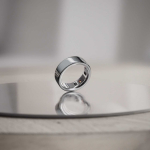Oura Ring 4 smart ring, Silver, size 7