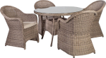 Garden furniture set TOSCANA table and 4 chairs