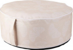 INFLATABLE TOURIST GARDEN POUFFE 55x25CM PROGARDEN PINK