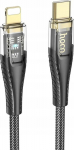 Kabel USB Hoco USB-C - Lightning 1.2 m Czarny