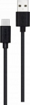 Kabel USB A on USB C Philips DLC3104A/00 Fast charging function 1.2 m Czarny