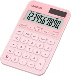 Taskukalkulaator Casio SL-310YC-LP heleroosa - 10 kohaline, tava- ja p&auml;ikesepatarei, Casio loogika