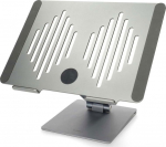 Nedis laptop stand USB-with hub, hopea